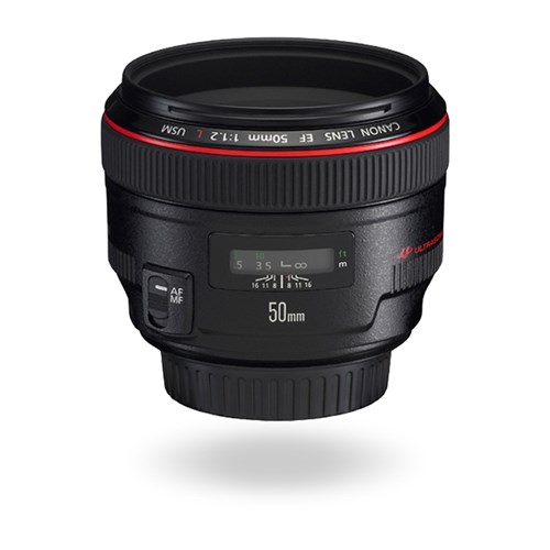 EF 50mm f 1.2L USM Hero